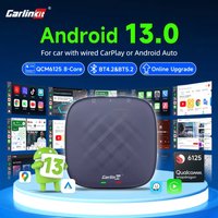 Android 13 CarlinKit Android Auto Wireless CarPlay AI TV Box QCM6125 8-Core Split Screen 64G 128G For Netflix YouTube Play Store image 4