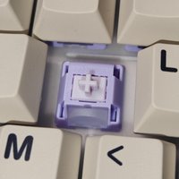 JERRZI Misty Purple Silent Switch Linear Silent Switches 5pin 37g 45g POM Custom Mechanical Keyboard Accessories for DIY Gamers