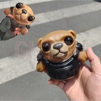 13cm/5.12in Valorant TactiBear Squeeze Toy Stress Relief Game Chessboard Toy Doll Ornaments Collections Desktop Display Boys