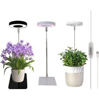 Vollspektrum-LED-Pflanzenwachstumslampe für den Innenbereich mit Timer und Dimmfunktion, erweiterbare Zusatzlichtquelle, für Sukkulenten