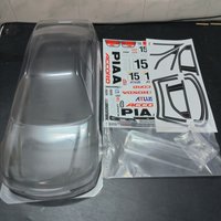 1/10 Hond Accord Clear body shell 190mm for 257mm Wheelbase On Road car Tamiya tt02 kyosho mst 3racing lc racing hsp hpi