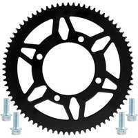 TDPRO 219 Chain Rear Sprocket 76T with Mounting Bolts for Go Kart Mini KartingBike ATV Drift Trike Dirt Pit Bike