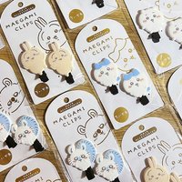 Cute girl Chiikawa Hachiware Usagi Momonga Send girl, girlfriend, birthday gift super cute hair accessories pair clip