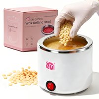 LULAA โโโWaxing Wax Warmer for Hair Removal Quick Heating wax Melt Warmer Easy to Use at Home Waxing Kit for Women Use