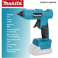 Makita Hot Air Gun Cordless Electric Handheld Hot Glue Gun Repair DIY Tool Hot Melt Welding Anti-scald Nozzle