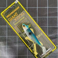 MEGAIMABASS Japan imported new long-range lead hook T-tail soft bait sea fishing lure sea bass 9054