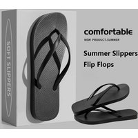 New Women Flip Flops Soft Sole Beach Sandals Summer Slippers Casual Shoes Light EVA Slides Couples Non-Slip Flip-flops