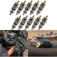 10PCS Large Bore AC Valve Core 8E0820855 For BMW For Mercedes-Benz For Ford For Magotan Air Conditioning Replacement Parts