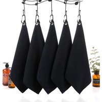 1pcs Superfine Fiber golf towel black Absorbent towel