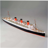 RMS Queen Mary 3D Paper Model Kit Luxury Cruise Ship DIY Assembly Boat Model Educational Toy Gift
