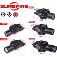 Surefire X300 Ultra X300U X400 Ultra X400U Tactical Flashlight Scout Light Green/Red Laser Light Dual Switch Fit 20mm Rail