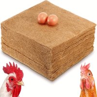 Reusable Hen Nest Pads 2-8Pcs Coconut Fiber Warm Chicken Egg Cushions Bedding Liners for Poultry Nesting Mats