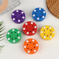 Inline Roller Hockey Training Puck With 6 Balls For Street Hockey Skate Practice Passing Skill Builder