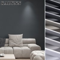 Dark Grey DIY Decorative Film PVC Self Adhesive Wallpaper Furniture Renovation Stickers Kitchen Cabinet Waterproof Wall Paper