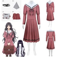 Anime Kaoru Hana wa Rin to Saku Waguri Kaoruko Cosplay Costume Wig Waguri Kaoruko Halloween Party Suit