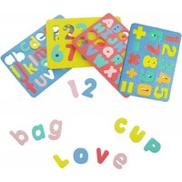Kids Alphabetic Arithmetic Number EVA Foam 3D Puzzle Montessori Preschool Learning Educational Game DIY Toy for Children