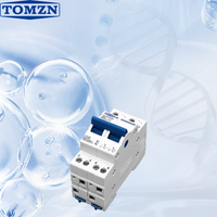 TOMZN TO219G 40A/63A MTS Transfer Switch 1P/2P/3P/4P | Blue Handle Dual Power Isolator Breaker for Generator PV | 400V