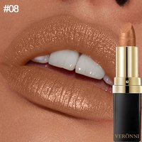 Diamond Lipstick, Hydrating Sparkling Solid Lip Glaze, Shimmer Lip Gloss, Waterproof Long-Lasting Lip Glossy, Highly Pigmented S