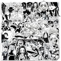 10/30/50pcs Japanese Mix Anime Stickers Cool Cartoon Graffiti Decal DIY Motorcycle Helmet Scrapbook Guitar Classic Manga Sticker