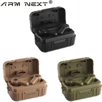 ARM NEXT Tactical Earphone Earplugs for Noise-canceling Ear Caps for Shooting Hearing Protection NRR27dB