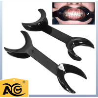 4Pcs AG Dental Intraoral Lip Cheek Retractor Double Head Lip Retractor Dental Orthodontic Mouth Opener Dentist Instrument Tools