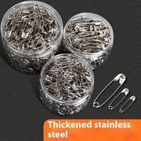 10-300PCS Curved Safety Pins 36MM Quilting Basting Pins Bent Knitting Handmade Sewing Accessories