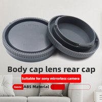 Body Front Cover+Camera Rear Lens Cap Kit for Sony E Mount NEX Nex-3 NEX-5 6 7 A7 A7r A7s A3000 A5000 A6000 a6300 a6500