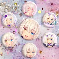 C-Coconut N-NEKOPARA OVA Button Pins Backpack Clothing Decor Brooch Badge Jewelry Gifts for Kids
