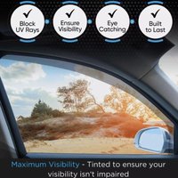 4pcs Set Window visor Car Sun Rain Guard Vent Shade Deflector Wind Weathershield Moulding Trim For Land Rover Discovery 2 1999-2004 Car Accessories