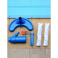 Professional Pool Vacuum Suction Head Set with Brush Portable Swimming Pool Cleaning Tool Kit Lightweight Sterilization Cleaner
