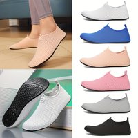 1Pair Unisex Quick-Dry Water Shoes - Lightweight Breathable Outdoor Shoes for Beach,Hiking,Fishing & Stream Walking