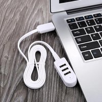 1/5pc One For Three Brand 3-Port Multi-USB Hub 5V Splitter, Charger Extension Cable External Extension Cable USB3.0 Splitter Hub