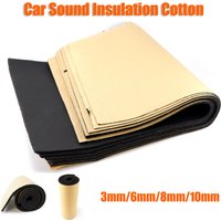 1 rouleau 50x300cm 3mm/6mm/8mm/10mm voiture insonorisation camion Anti-bruit isolation phonique coton chaleur cellules fermées mousse