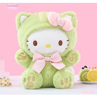 New Japanese Sanrio Plush Doll Hello Kitty Kawaii Pillow Bed Ornament Children's Birthday Gift Product Wholesale