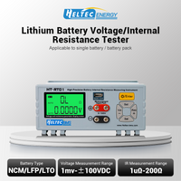 HeltecBMS Hochpräzises Lithium-Batterie-Pack Innenwiderstand-Testgerät / Spannungsprüfer für 18650/LiFePO4 Batterien