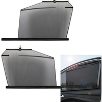 Car Side Window Sunshade Curtain Auto Car Window Curtain Sunshade Retractable Side Window Shield UV Protection Car Accessory