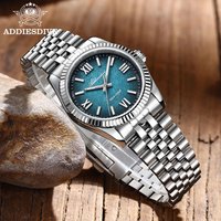 ADDIESDIVE AD2512 Sapphire Glass Quartz Watches VH31 Gradient Texture Men's Watch BGW9 Luminous Waterproof Luxury WristWatch