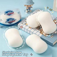 Doll Toy Soap Ball Squishy Soap Stress Ball Fidget Crunchy Squeeze Ball Round Blocks Filled ASMR Anti Stress Toys for gift new
