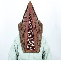 Game Return to Silent Hill Red Pyramid Head Mask Cosplay Costume Latex Masks Helmet Halloween Party Props