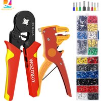 Crimp zange hsc8 6-1/8-6 Rohr klemmen Multifunktion ale Abisolierzangen Handwerkzeuge Elektro-Mini-Klemm-Crimpzangen-Kit