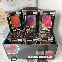 Nice-Sicle Popsicle Squishies, Gradient Ice Cream Shaped Squeeze Toys, Carnival Prizes & Stocking Fillers for ADHD