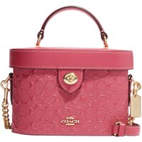 COACH Kay Leather Box Bag, Handbag, Shoulder Bag, Crossbody Bag Small Women's Pink CH316-IMT9Z