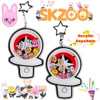 Stray Kids Wolf chan Leebit Jiniret Secondary Keychain Bag High Color Value Decorative Pendant Exquisite Holiday Gift Wholesale