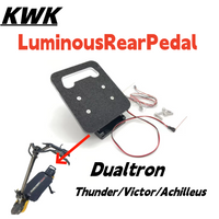 Acrylic Illuminated Foot Rest Kit, Rear Pedal for Dualtron Thunder1, 2, 3, Victor, Ultra 2, MINIMOTORS Electric Scooter with LED