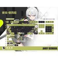 AnbyDemara Anime Keycaps Set PBT Sublimation Cherry Profile Keycaps for Mechanical Accessories Zenless Zone Zero Custom Key Caps