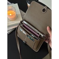 3 in 1 RFID Blocking PU Leather Passport Card Holder Wallet with Crossbody Phone Pouch, Multi-Functional Travel Organizer