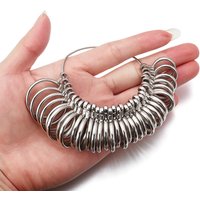 1pcs Metal Finger Ring Sizer Measuring Tool US/EUR/UK/HK/KOR Sizes For Jewelry Making DIY Handmade Band Ring Accessories Tools