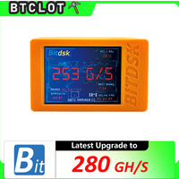 New 2026 Latest Bitdsk U1 280Gh/s Bitcoin Miner BM1397 Asic Chip nerdminer Home Mining BTC Cryptos Miner device Solo Lottery