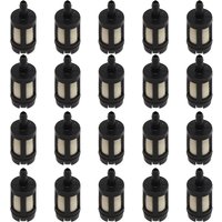 20PCS For Most Fuel Filter For Garden Machinery Grass For Chainsaws Blowers Trimmer Chainsaw Carburetor Garden Tools