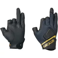 Soft Fishing Gloves GL-112V Winter Elastic Three-Finger Exposed Windproof and Warm Fishing Gloves for Rock Fishing Sports Gloves